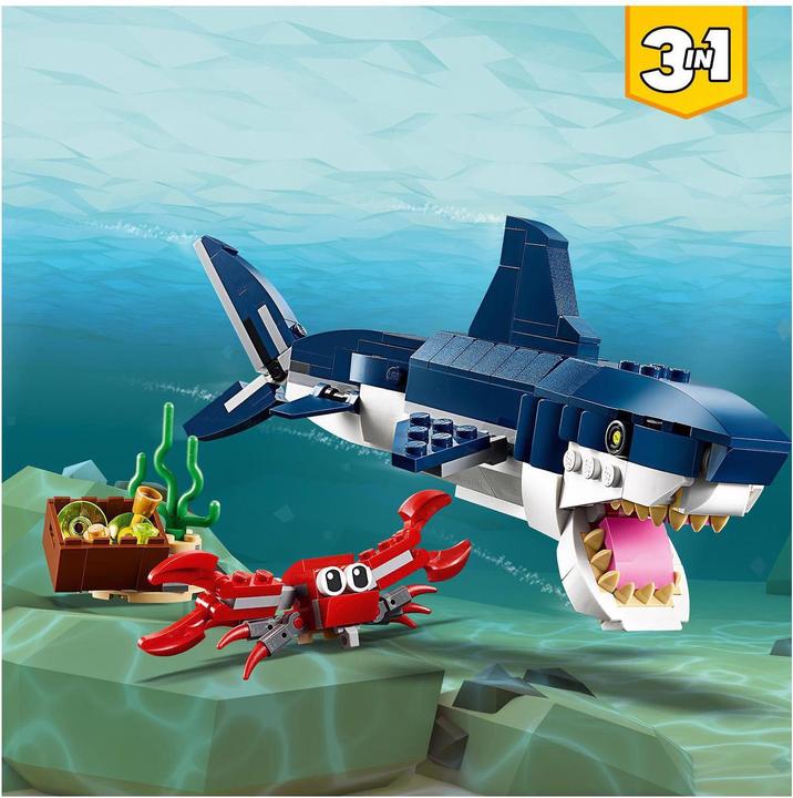 Produktbild LEGO Bewohner der Tiefsee (31088, LEGO Creator 3-in-1)