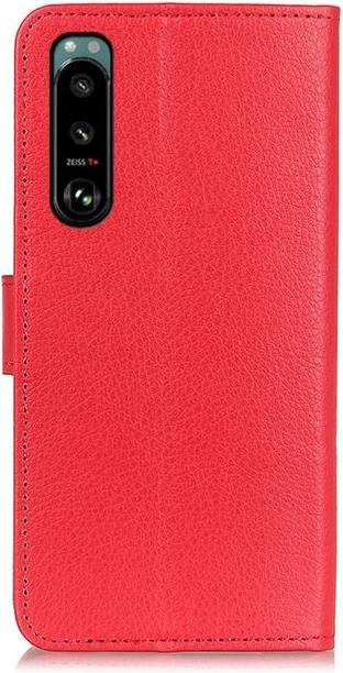 Produktbild MU Classic Litchi Leder Bookcover Series (Sony Xperia 5 III)