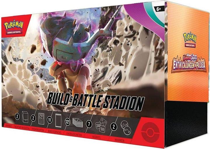 Actual product image Pokémon Build & Battle Stadium (German, Build & Battle Box)