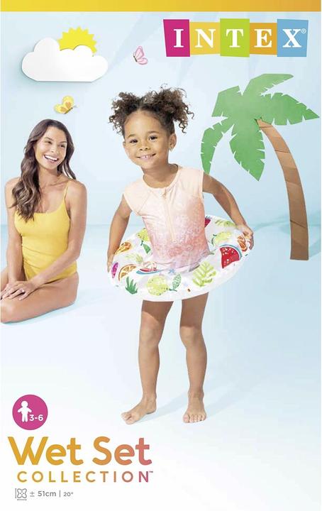 Actual product image Intex Lively Print Swim Ring