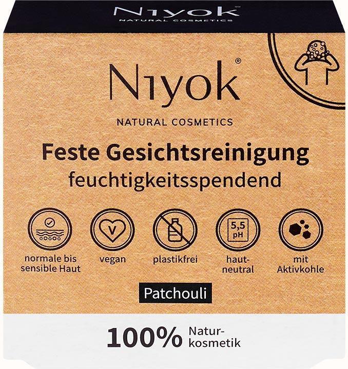Produktbild Niyok Feste Gesichtsreinigung Patchouli 80 g (Seife)