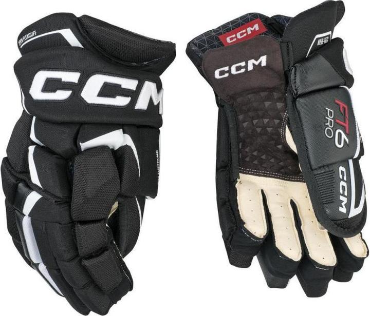 Image du produit CCM Gants de hockey JetSpeed FT6 PRO SR (13"/33 cm, Bleu foncé (Marine)/Blanc (68)) (13)