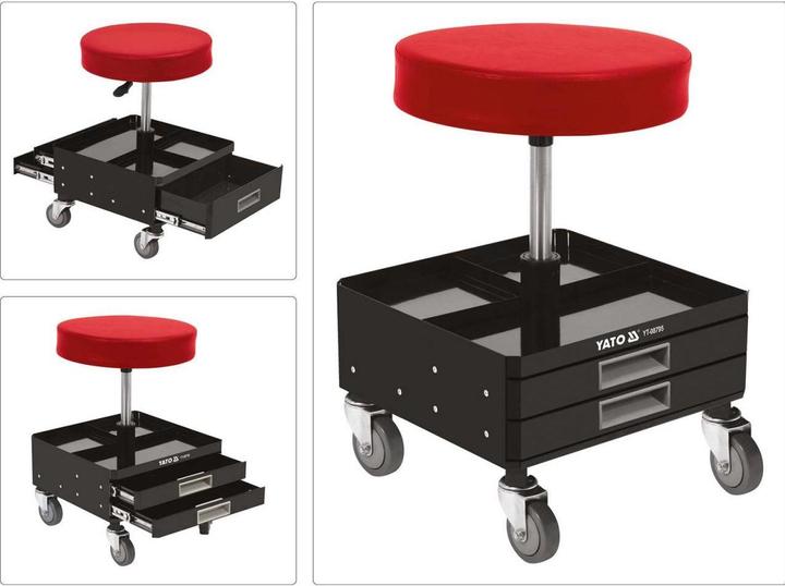 Produktbild Yato Workshop Seat With Drawers (150 kg)