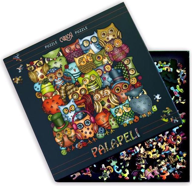 Curiosi Puzzle Palapeli "Owls" - 211p (211 pieces)
