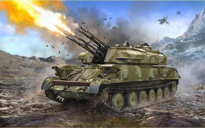 Produktbild 1:35 ZSU-23-4M SHILKA Sov. anti aircraft