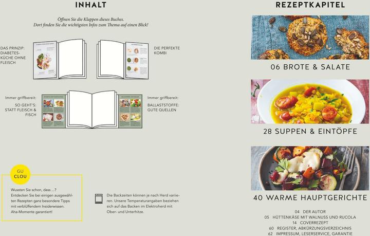 Image du produit Diabetes-Rezepte vegetarisch (Allemand, Matthias Riedl, 2024)