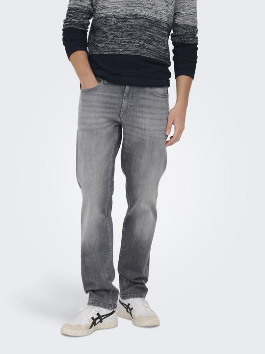 Image du produit Only & Sons Coupe normale Taille moyenne Jeans Coupe normale jeans (W32/L32)