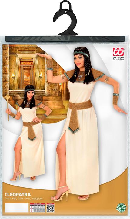 Immagine prodotto Widmann CLEOPATRA (Kleid, Gürtel, Kragen, Armbänder, Kopfschmuck), XS (XS)