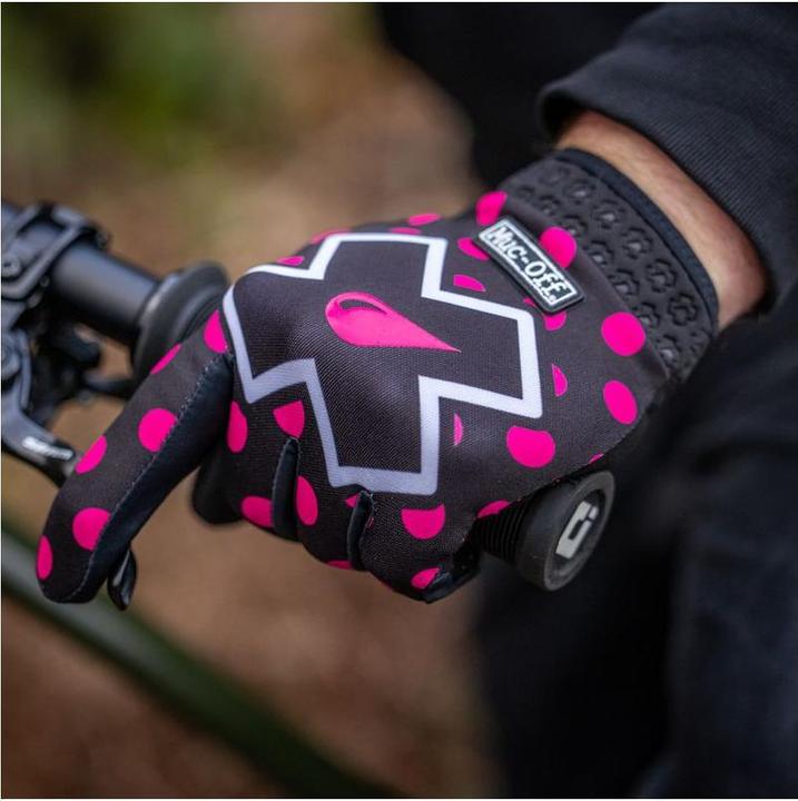 Image du produit Muc-Off MTB Handschuhe Yellow-Polka (XL)