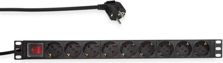 Actual product image LogiLink Socket strip (9 x, CEE 7/7, 2 m)