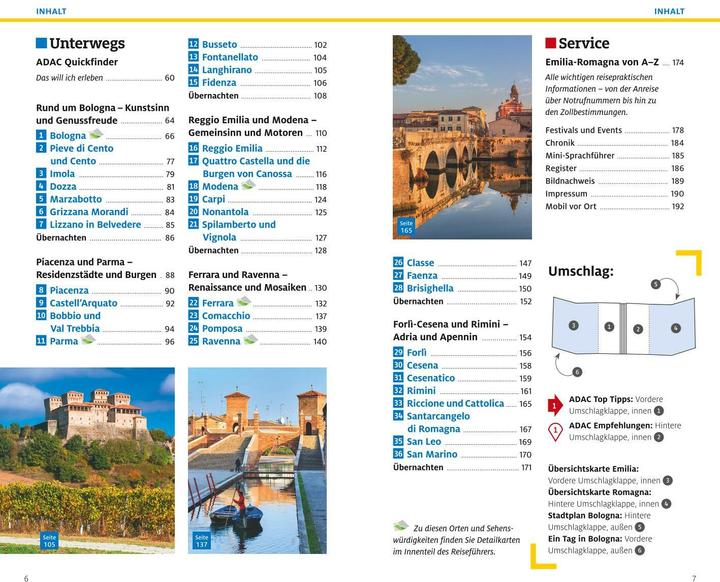 Actual product image Adac Reiseführer plus Emilia-Romagna (German, Stefanie Claus, 2024)