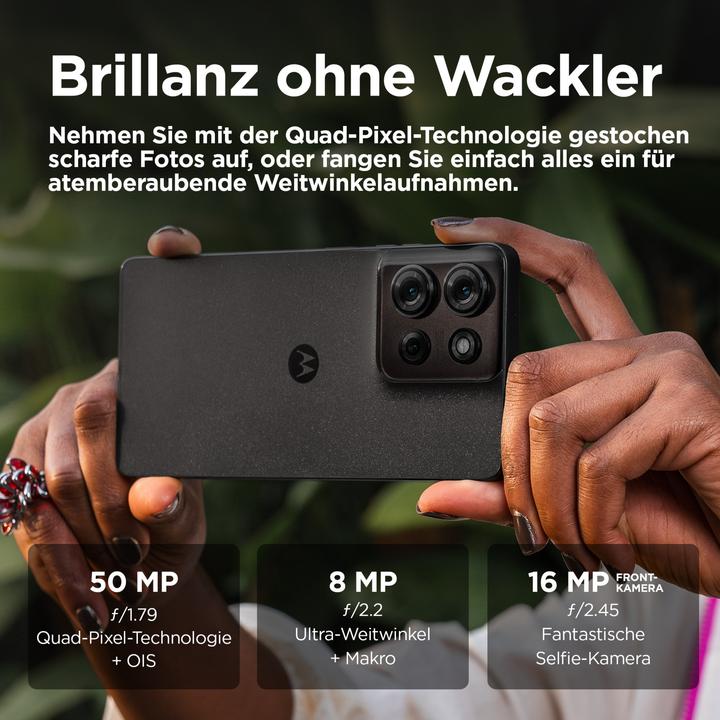 Actual product image Motorola moto g75 5G B2B variant (128 GB, Charcoal Gray, 6.78", Hybrid Dual SIM, 50 Mpx, 5G)