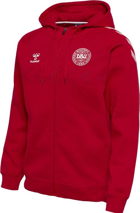 Actual product image hummel Denmark Fan Zip Hoodie - 2022-23 (L)