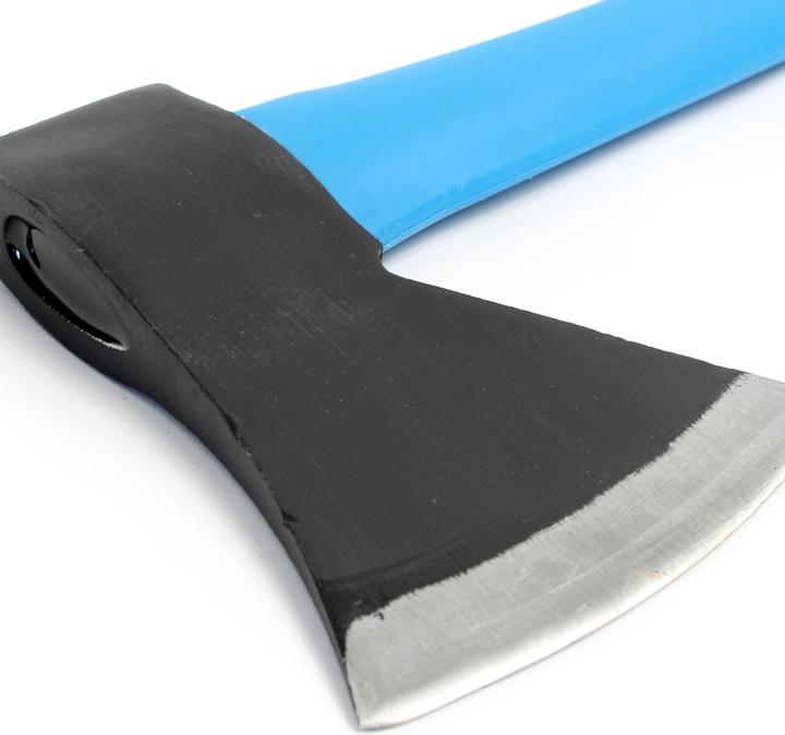 Actual product image XPOtool Set Hatchets 1000g Fibreglass Handle Carbon Steel Blade Wood Log Hatchet Axe Hatchet