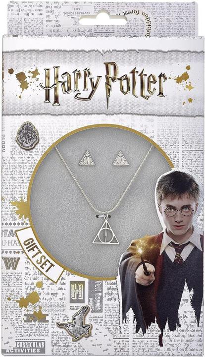 Produktbild Distrineo Deathly Hallows necklace and earrings - Harry Potter