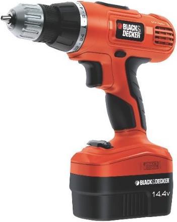 Black & Decker EPC146BK, 2 Akkus (Akkubetrieb)