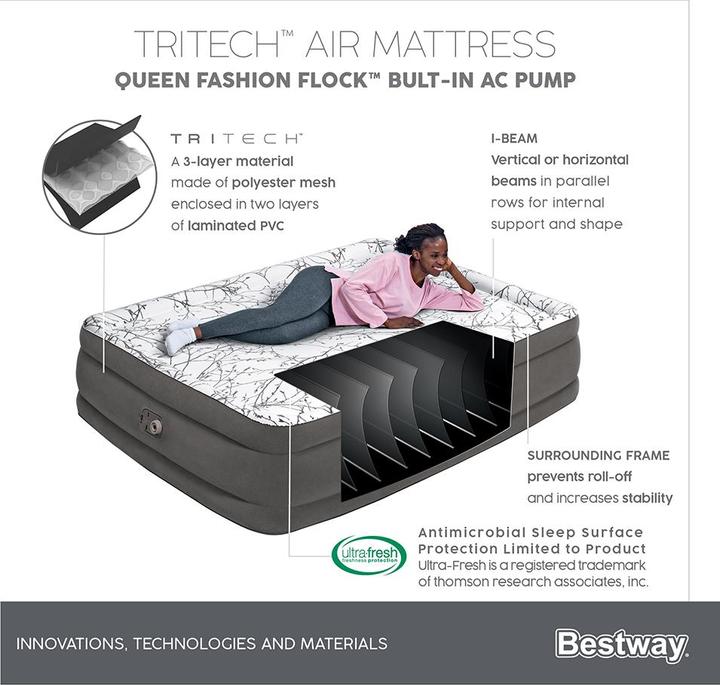 Immagine prodotto Bestway Letto matrimoniale Queen (150 x 200 cm)