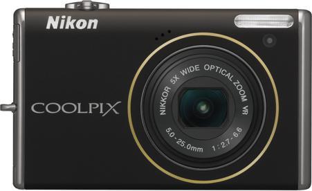 Nikon Coolpix S640, 12Mpixel, 5x WW-Zoom, Bildstab, Schwarz (1/2,3'')