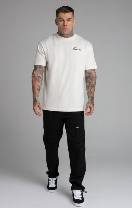 Actual product image Siksilk T-shirts Script T-Shirt (L)