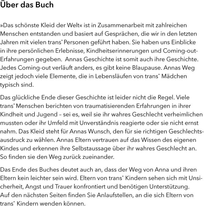Actual product image Das schönste Kleid der Welt (German, Holger Edmaier, Kai D. Janik, 2021)