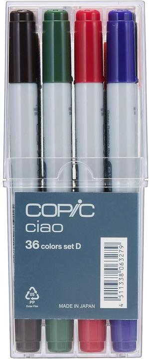 Image du produit Copic Marker Ciao 22075364 36er Set D (Multicolore, 36 x)