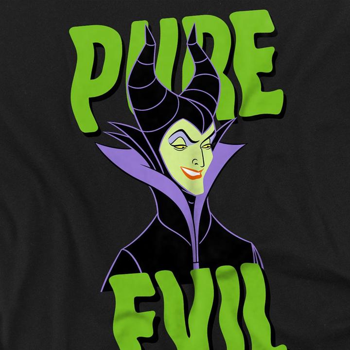 Actual product image Disney Villains Unisex Adult Pure Evil T-Shirt (XXL)