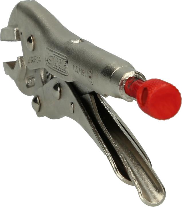 Image du produit KS Tools Pince de préhension, mâchoires en V (185 mm)