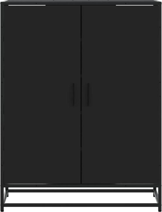 Produktbild VidaXL Schuhschrank Schuhregal Schuhablage Schuhaufbewahrung Flur Schwarz