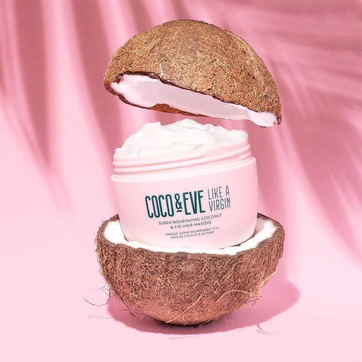 Immagine prodotto Coco & Eve Like A Virgin Maschera super nutriente per capelli al cocco e al fico (212 ml)