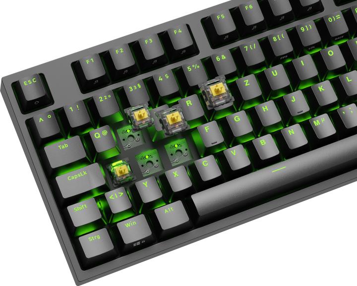 Actual product image Genesis Gaming keyboard THOR 404 TKL GATERON wired (DE) (DE, Cable)