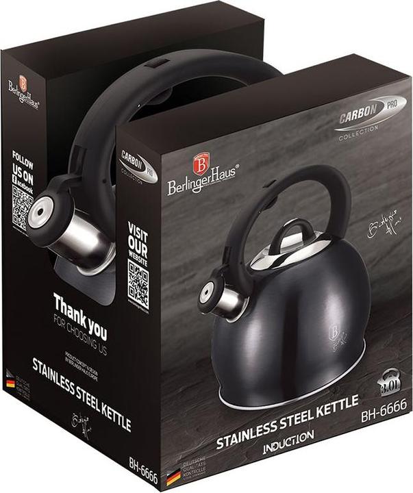 Actual product image BerlingerHaus Kettle 3L carbon (3 l)