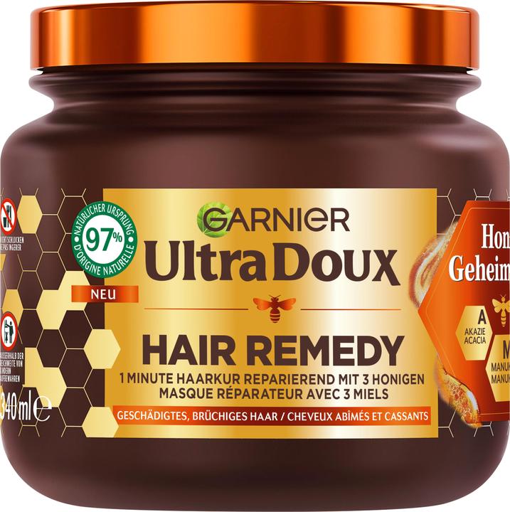 Immagine prodotto Garnier Maschera riparatrice Ultra Doux Hair Remedy Honey Secrets (340 ml)