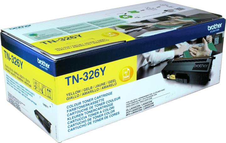 Actual product image Brother Tn-326y (Y)