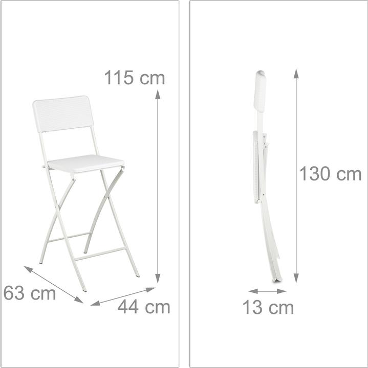 Actual product image Relaxdays Bar stool