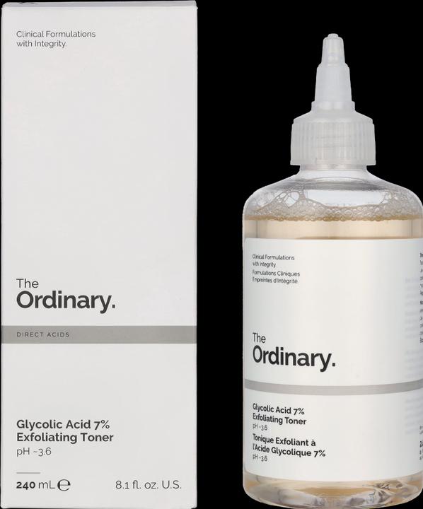 Actual product image The Ordinary Glycolic Acid 7% (Tonic water, 240 ml)