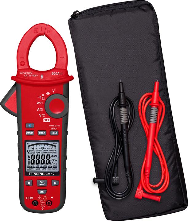 Actual product image Benning Current clamp CM 12 Calibrated na (CAT IV 600V)