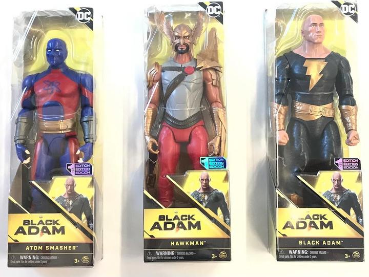 Actual product image Spin Master BLACK ADAM THE MOVIE Assorted 30 cm scale movie characters