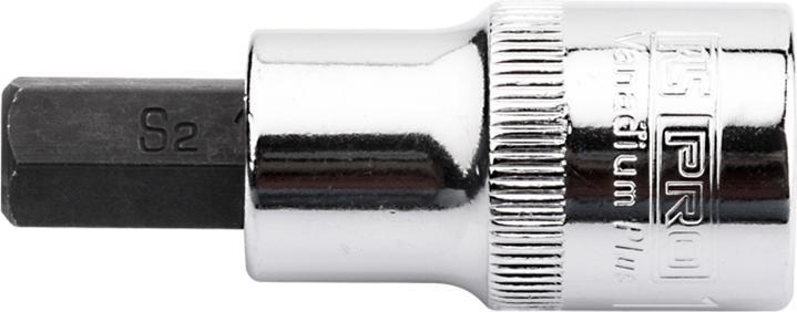 Produktbild Rs Pro Vierkant Steckschlüsseleinsatz, 14mm, Sechskant Abtrieb, Länge 55 mm (14 mm)