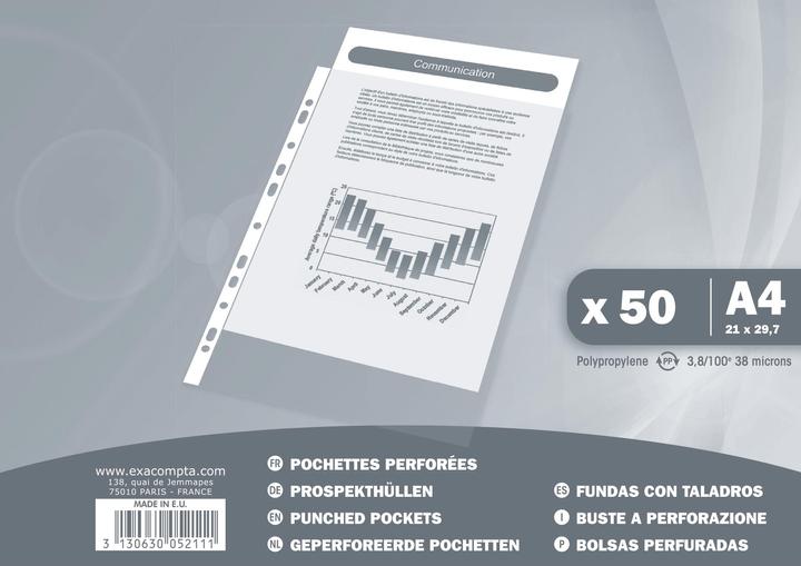 Actual product image Exacompta Sleeves and bags (A4, 50 x)