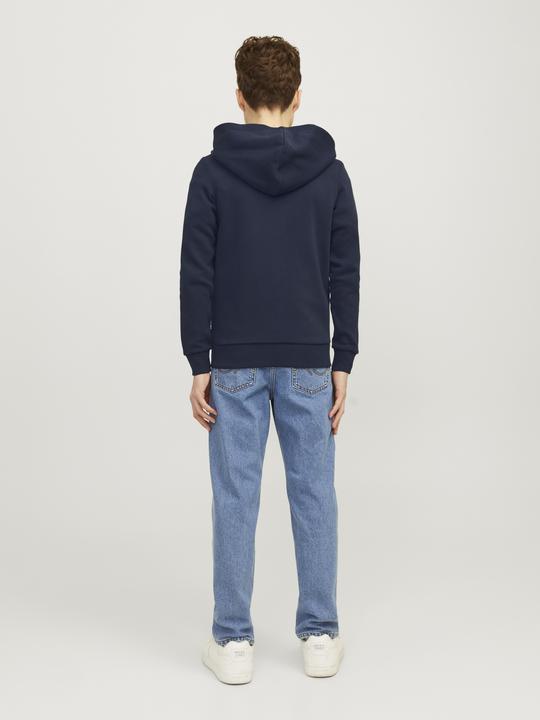 Actual product image Jack & Jones JJELOGO SWT ZIP HOOD 2COL 24/25 NOOS MNI (122)