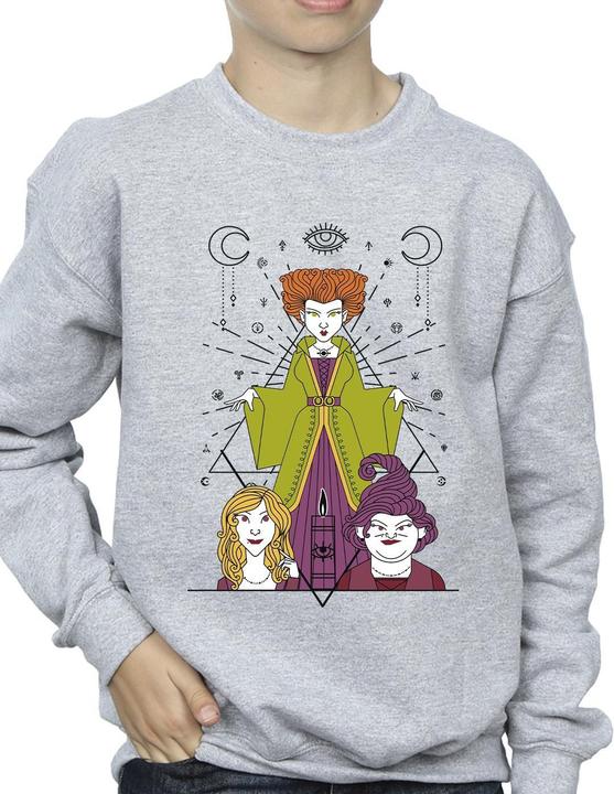 Actual product image Disney Boys Hocus Pocus Candle Sweatshirt (116)