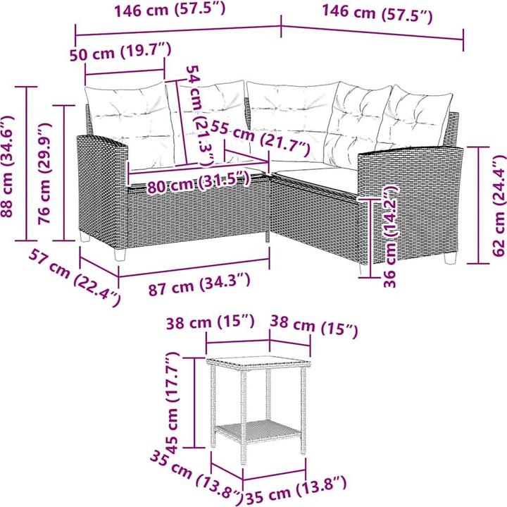 Actual product image VidaXL Psyche