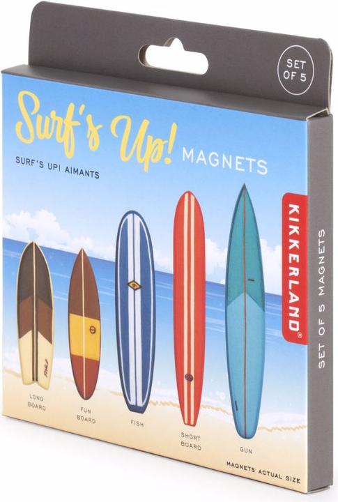 Actual product image Kikkerland Surf's Up (5 x)