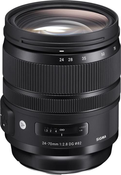 Actual product image Sigma 24-70mm F2.8 DG OS HSM ART, Nikon F (Nikon F, APS-C / DX, full size)