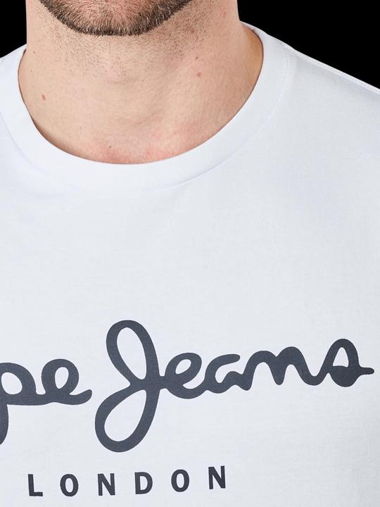 Produktbild Pepe Jeans Print Logo T-Shirt Short Sleeve White (XXL)
