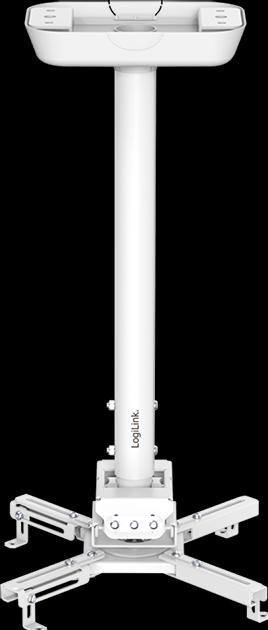 Immagine prodotto LogiLink staffa beamer lunghezza braccio 595-895 mm bianco (Soffitto)