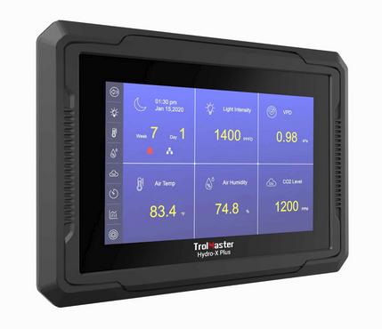 Actual product image Trolmaster Hydro-X Plus Controller (HCS-3) with 4-in-1 Sensor (Temp/Humid/CO2/Light)