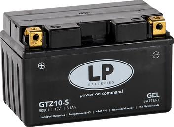 Produktbild Landport Motorradbatterie Gel GTZ10-S 12V 8.6Ah (12 V, 8.60 Ah)