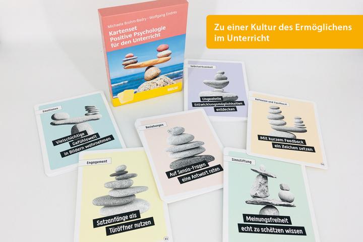 Actual product image Brohm-Badry:Kartenset Positive Psycholo (German, Wolfgang Endres, Michaela Brohm-Badry, 2023)