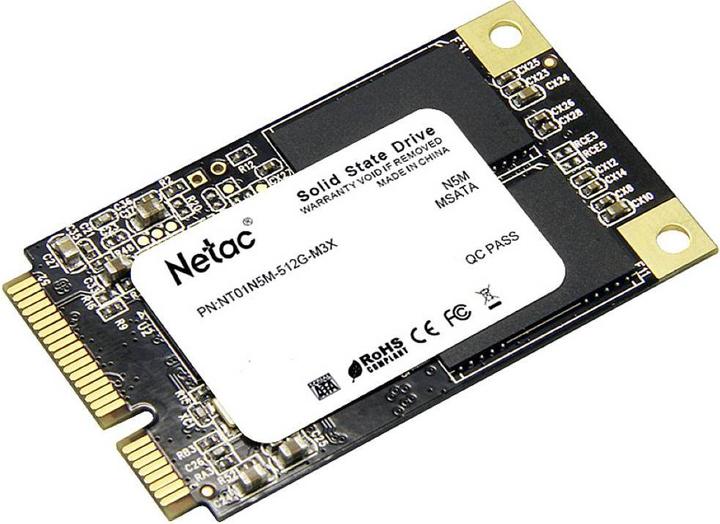Image du produit Netac NT01N5M-512G-M3X (512 Go, mSATA)